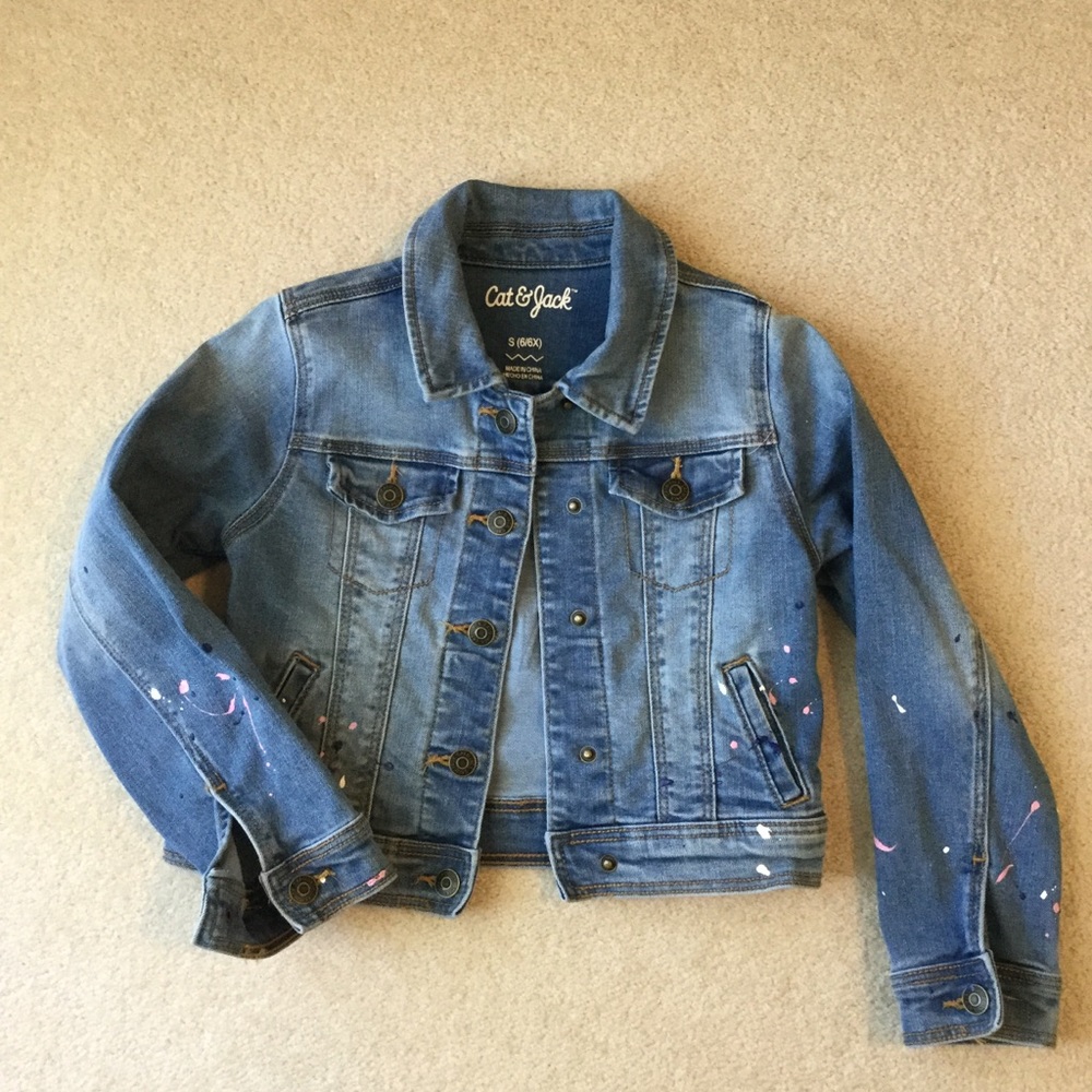 Cat&jack denim jeacket S